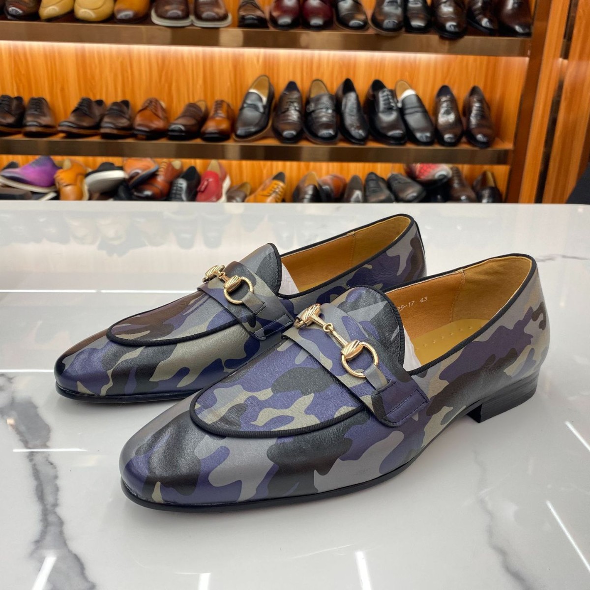 Men'S Shoes Crocs - Erkek Suni Deri At Nalı Tokalı