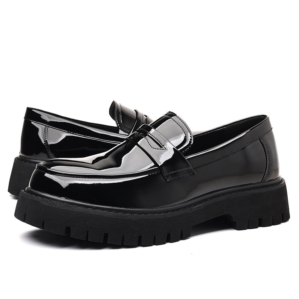 Men'S Shoes Wide Width - Yeni Erkek Loafer'ları Slip On PU