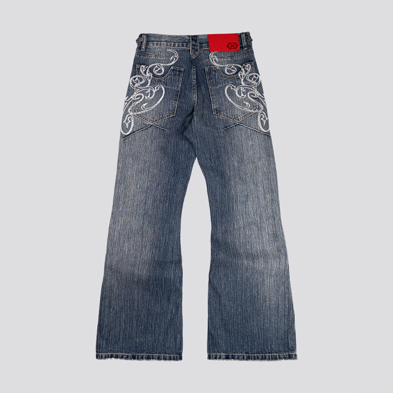 Y2k Mavi Açılı Bootcut Kot Vin - Men Shoes Jeans incelemesi ve fiyatı