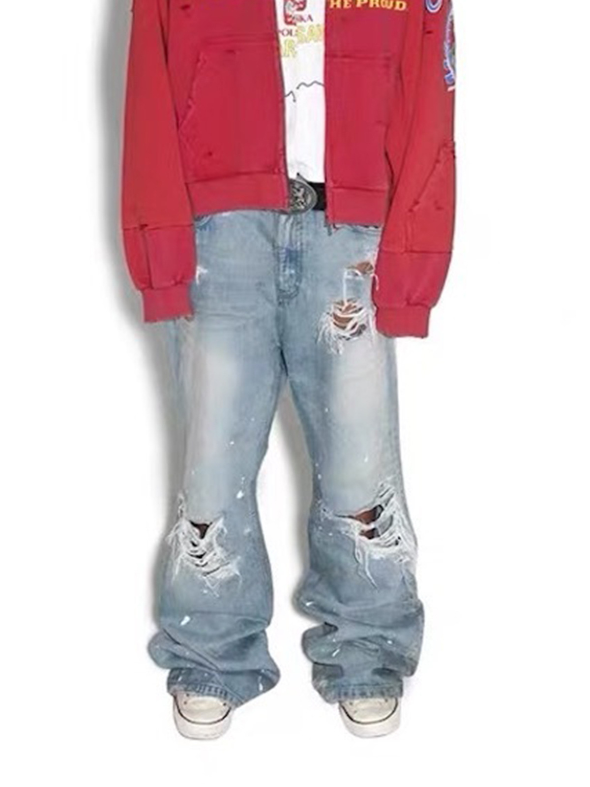 MIJKO Unisex Yırtık Slub Kot P - Men Shoes Jeans incelemesi ve fiyatı