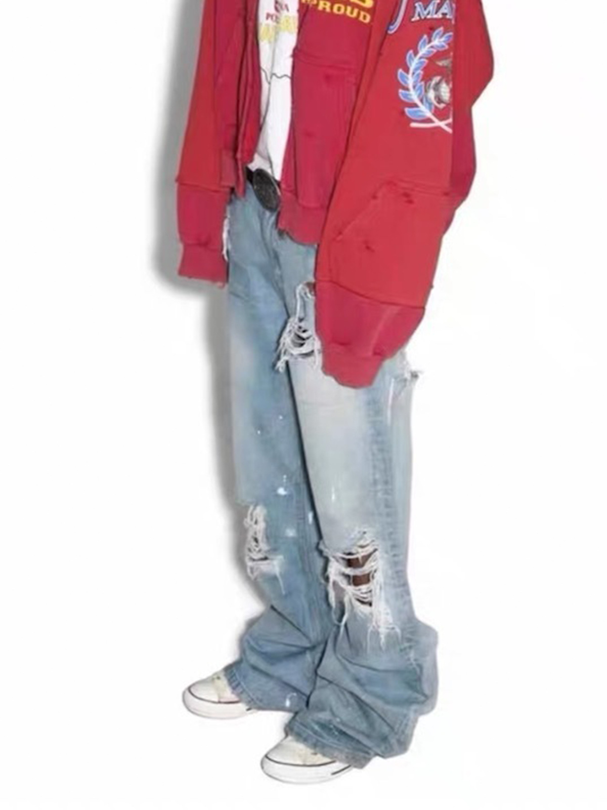 MIJKO Unisex Yırtık Slub Kot P - Men Shoes Jeans incelemesi ve fiyatı