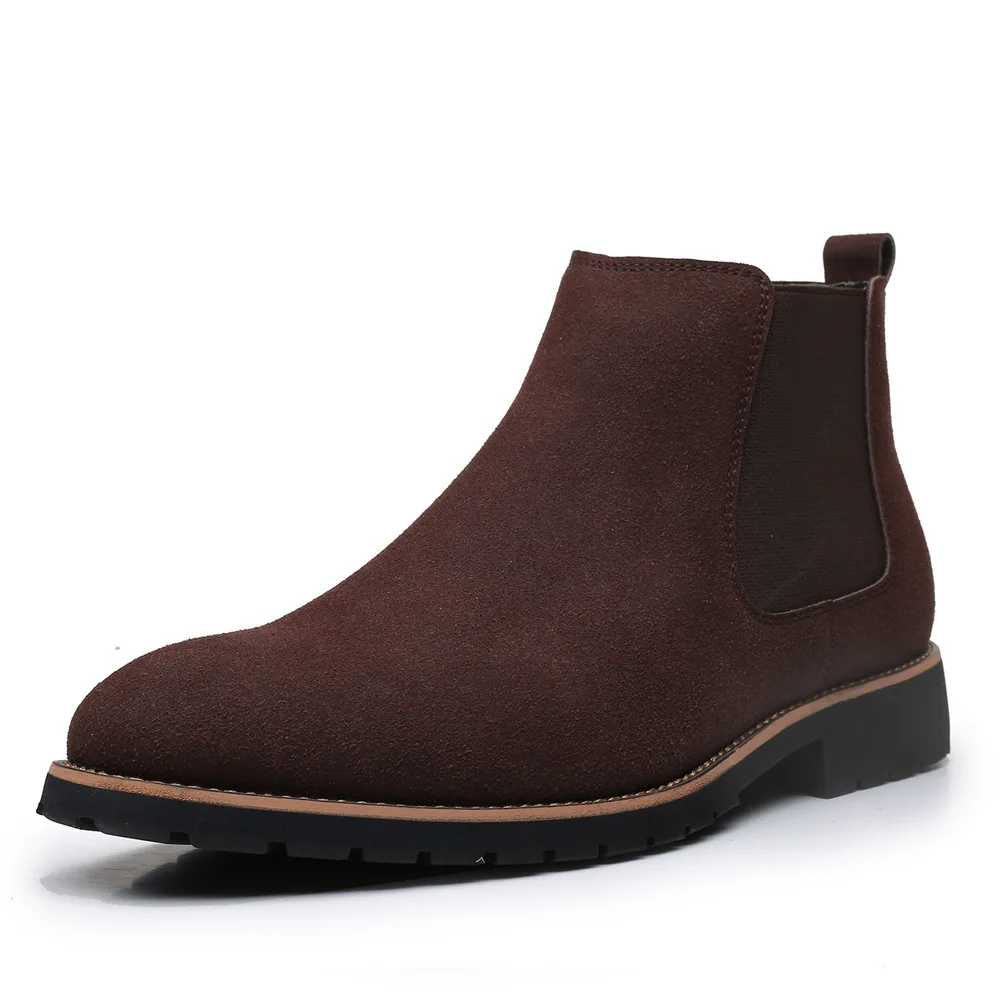Erkek Bilek Botları İngiliz Ta - Chelsea Boots Suede incelemesi ve fiyatı