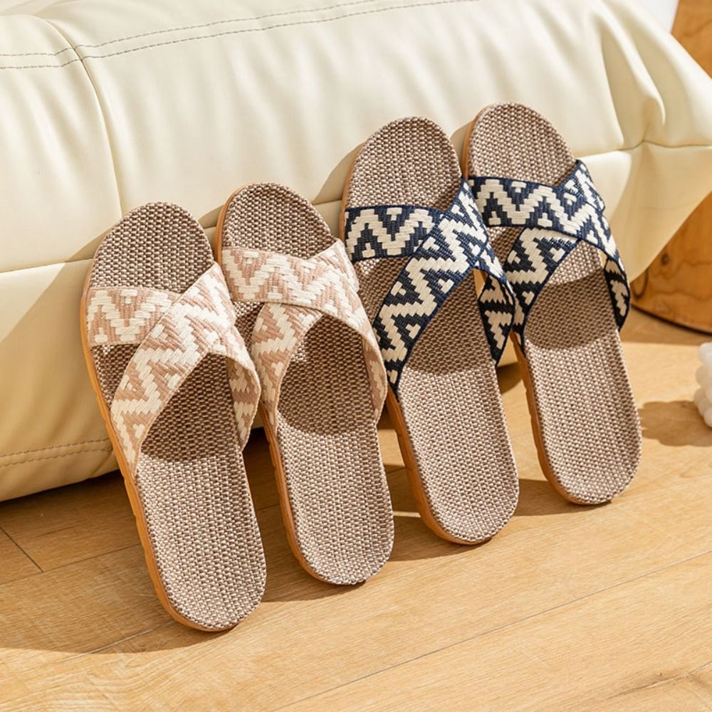 Etnik Tarz Keten Çapraz Terlik - Men'S Shoes In Fashion incelemesi ve fiyatı